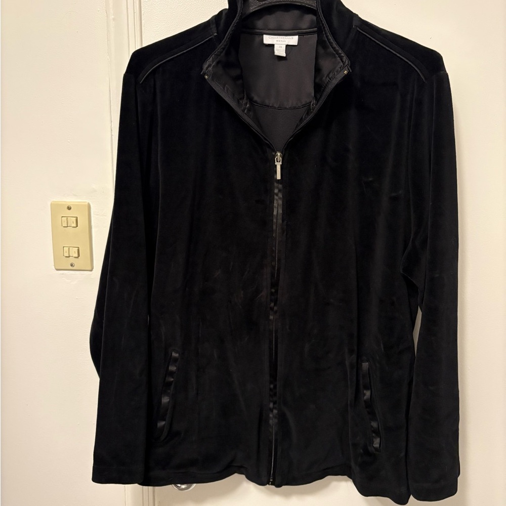 Velour Jacket